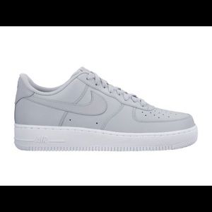 ISO *gray Nike Air Force ones* size 8